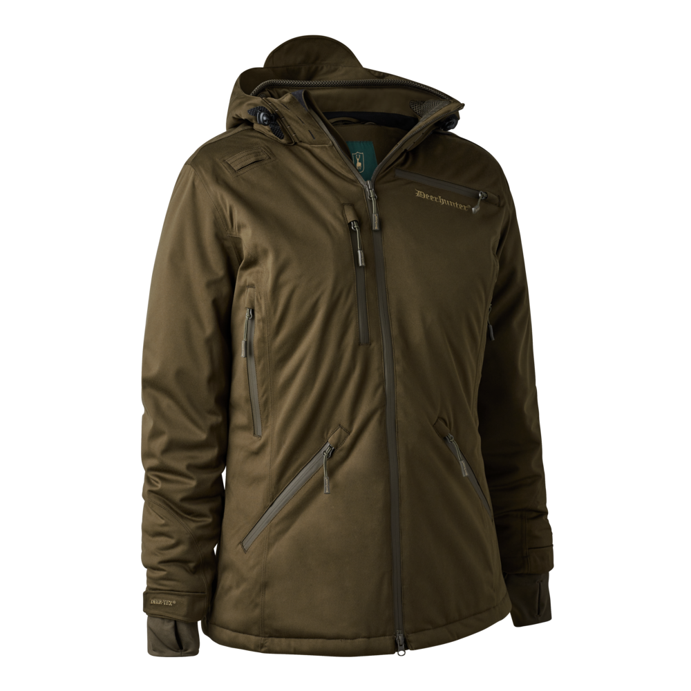 Cappello Invernale Deerhunter Excape Winter - Verde, Caldo Con Paraorecchie Pieghevoli