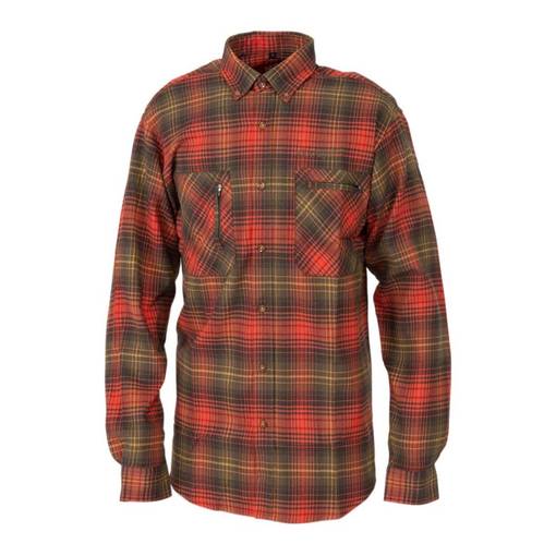 Dovrefjell Flanellipaita Kupari - Pitkähihaiset ulkoilupaidat - 140-206 - 1