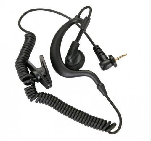 Lafayette Micro 4/5 Korvakuuloke 2,5mm - Korvakuulokkeet VHF-puhelimiin - 7332020025026 - 1