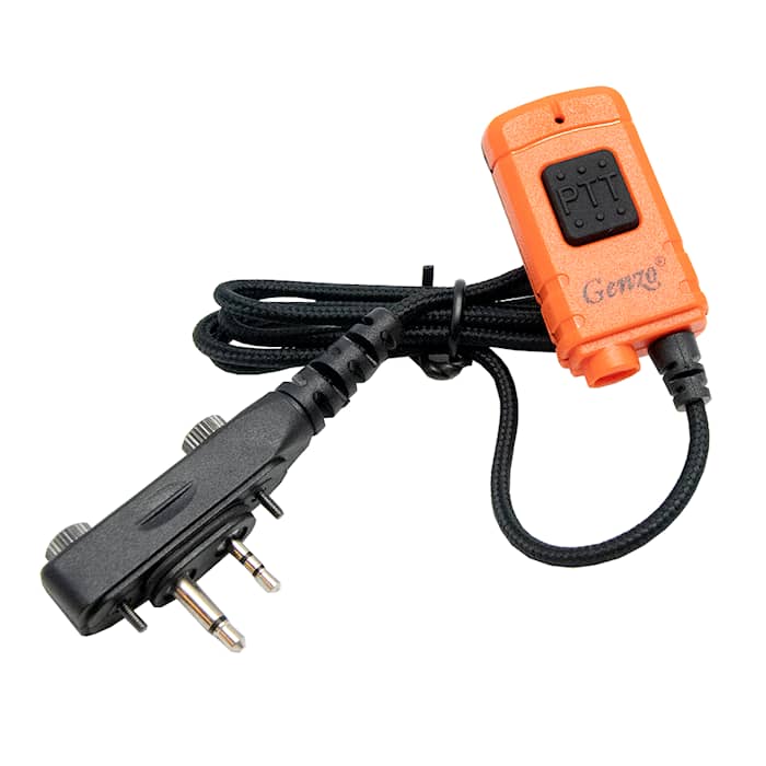 Genzo Kombi PTT E-liitin - Monofonit VHF-puhelimiin - 7333080012346 - 1