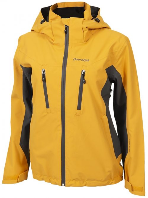 Dovrefjell Ravn takki naisille, Mango-keltainen - Naisten ulkoilu- ja vaellustakit - 140-250-2XL-57467 - 1