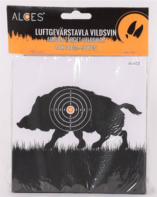 Ilmakivääritaulu 14x14 Villisika 50kpl - Taulut ja tauluntaustat - 102167 - 1