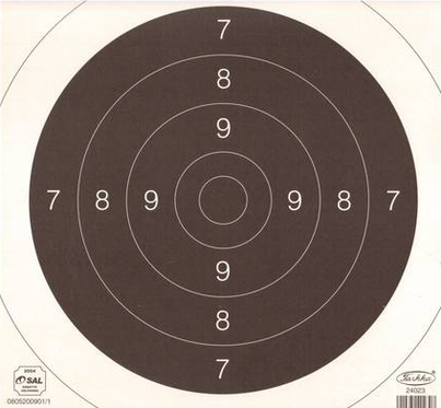 Koulutaulun Keskiö Viral. 23x23cm 100kpl - Taulut ja tauluntaustat - 6410362402307 - 1