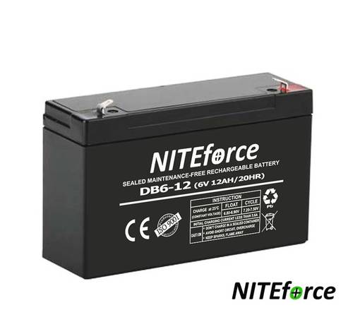 NITEforce Riistakameran Akku 6V 12Ah - Virtalähteet riistakameroihin - 90-090-3927 - 1