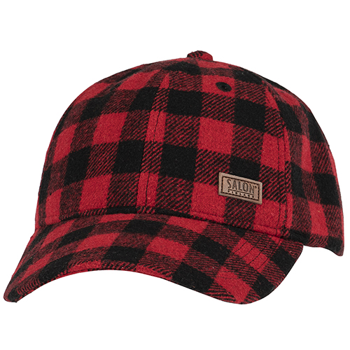 Salon Lippalakki Baseball Cap Lumberjack Punainen - Pipot, lakit ja lippikset ulkoiluun - SAL0037 - 1