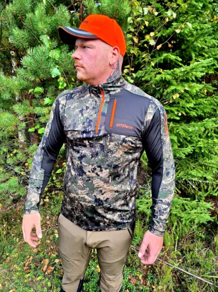 Niteforce Power Tech Poolo - Pitkähihaiset ulkoilupaidat - 140-309 - 1