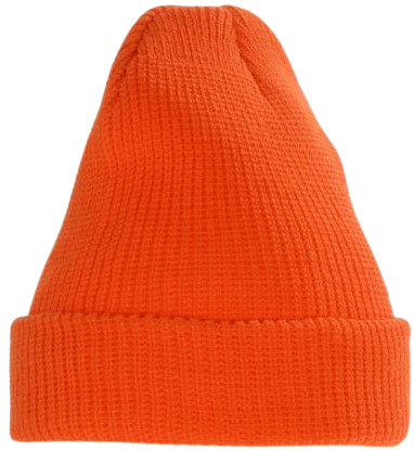 Direktiivi pipo, Oranssi neulepipo Akryyli - Metsästyspäähineet - 140-013-3999 - 3