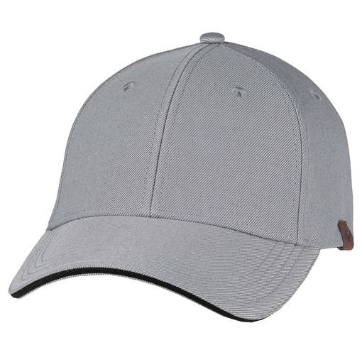 Salon Baseball Cap Bamboo Harmaa Lippalakki - Pipot, lakit ja lippikset ulkoiluun - SAL0149 - 1