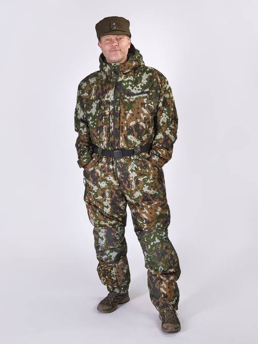 ORIGOPRO Ilves Partiohaalari M05 Winter Woodland Camo - Metsästyspuvut - ORIG-ILVES05VIHREA - 1