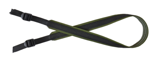 Tarkka asehihna vihreä/musta - Aseenkantohihnat ja hihnalenkit - Tarkka-asehihna - 1