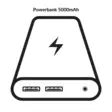 Powerbank 5000mAh - Muut tarvikkeet - 9019-999-Onesize - 1