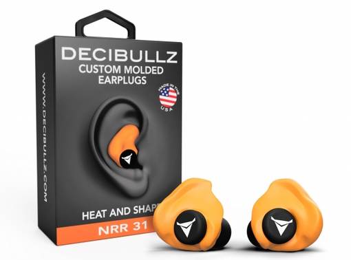 Decibullz Kuulosuojain Oranssi - Kuulosuojaimet - PLG1-ORG - 1