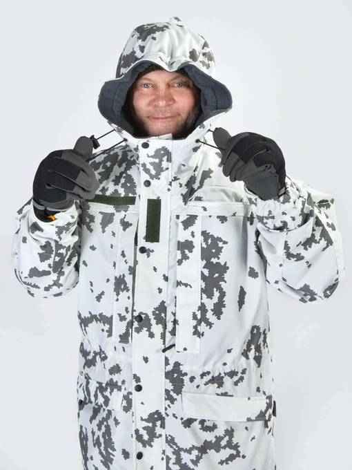 ORIGOPRO Pakkastakki Origo Hunter M05 Lumicamo - Metsästystakit muut merkit - ORIG-HNTRLUMITAKKI - 1