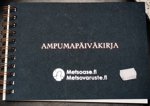 Ampumapäiväkirja - Metsovaruste - Muut tarvikkeet - ampumapvk - 1