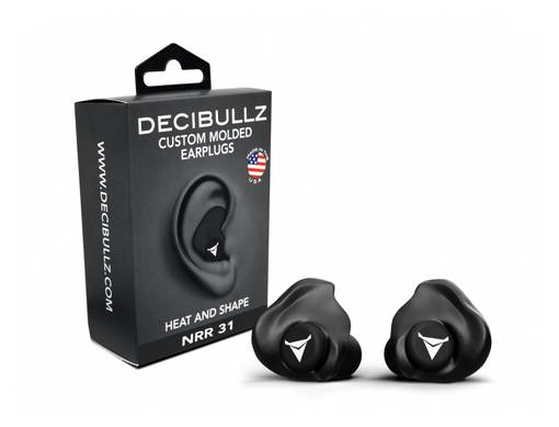 Decibullz Kuulosuojain Musta - Kuulosuojaimet - PLG1-BLK - 1