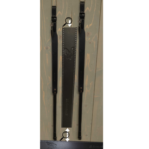 Nahkanasta Asehihna Metso painatus - Aseenkantohihnat ja hihnalenkit - NNAHMETSO - 1